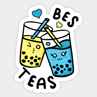 Bes Teas Boba Sticker Sticker